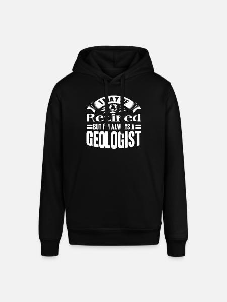 Geologist Retired Geologist - Stanley/Stella SOUNDER Unisex Hoodie - black