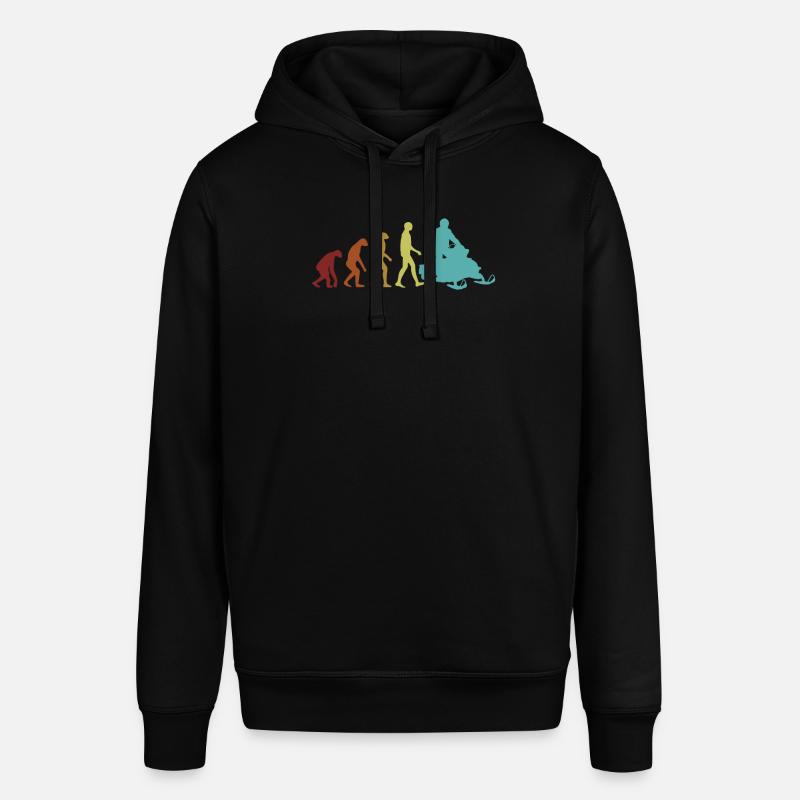 Snowmobile Evolution Snowmobile Motorschlitten - Stanley/Stella Unisex Hoodie SOUNDER - Schwarz
