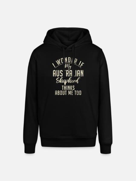 Australian Shepherd Gifts - Stanley/Stella SOUNDER Unisex Hoodie - black