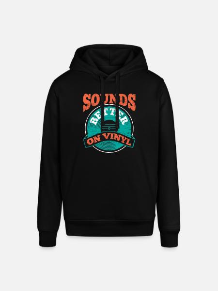 Vinyl Schallplatte - Stanley/Stella Unisex Hoodie SOUNDER - Schwarz