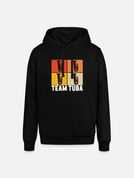 Tuba tuba player - Stanley/Stella SOUNDER Unisex Hoodie - black