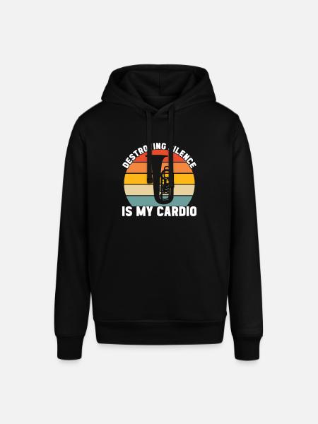 Tuba tuba player - Stanley/Stella SOUNDER Unisex Hoodie - black