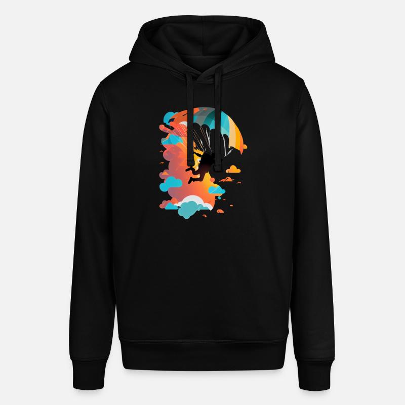 Art du parachutisme - Sweat à capuche SOUNDER Stanley/Stella Unisexe - noir