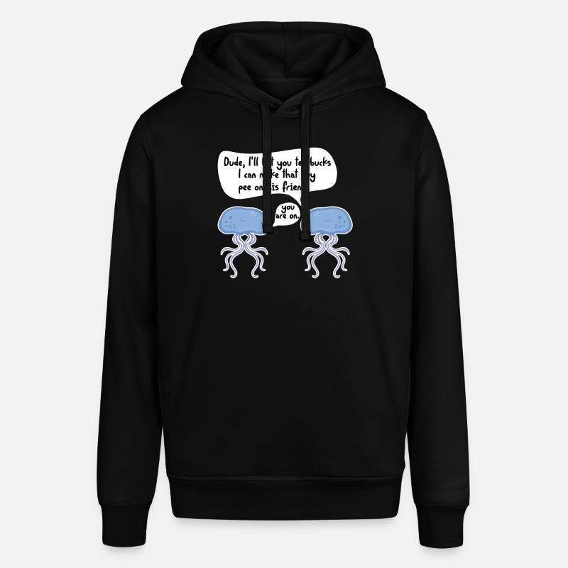 Méduses Plongée marine Méduses - Sweat à capuche SOUNDER Stanley/Stella Unisexe - noir