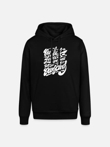 Positives mindset - Stanley/Stella Unisex Hoodie SOUNDER - Schwarz