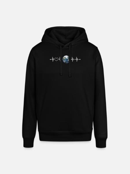 Earth - Stanley/Stella SOUNDER Unisex Hoodie - black