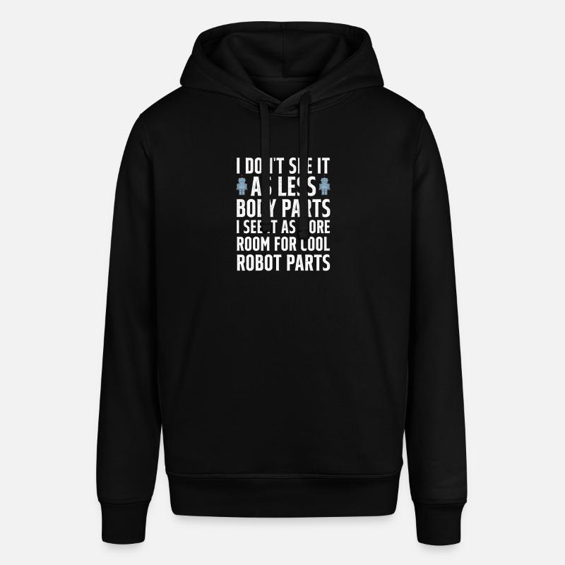 Amputation Amputation Prothèse Cadeau - Sweat à capuche SOUNDER Stanley/Stella Unisexe - noir