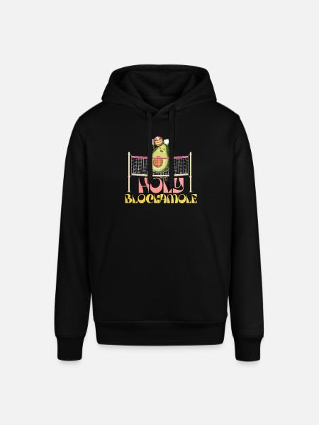 Holy Blockamole Volleyball Avocado - Stanley/Stella SOUNDER Unisex Hoodie - black