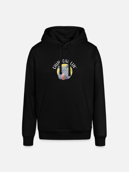 Chinchilla Rodent Pet Rodent Gift - Stanley/Stella SOUNDER Unisex Hoodie - black