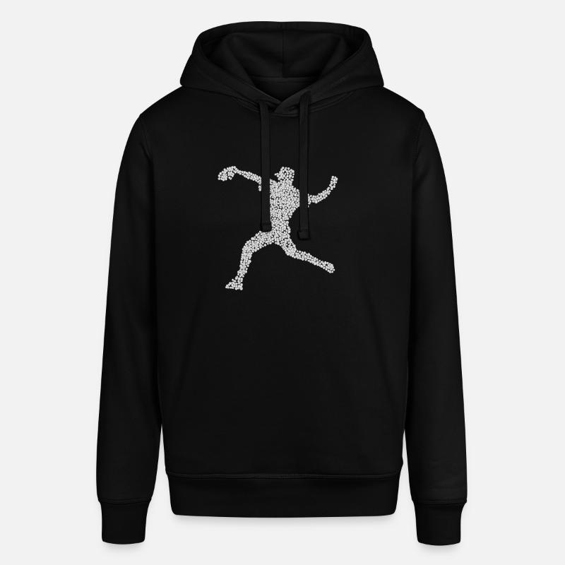 Baseball Lanceur Softball Catcher Baseball - Sweat à capuche SOUNDER Stanley/Stella Unisexe - noir