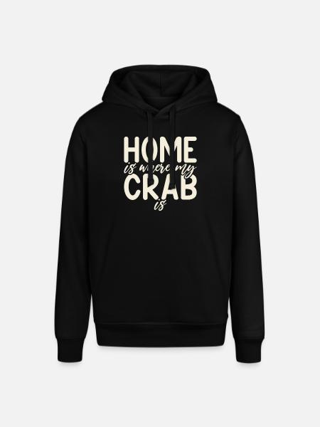 Crab Lover Gifts - Stanley/Stella SOUNDER Unisex Hoodie - black