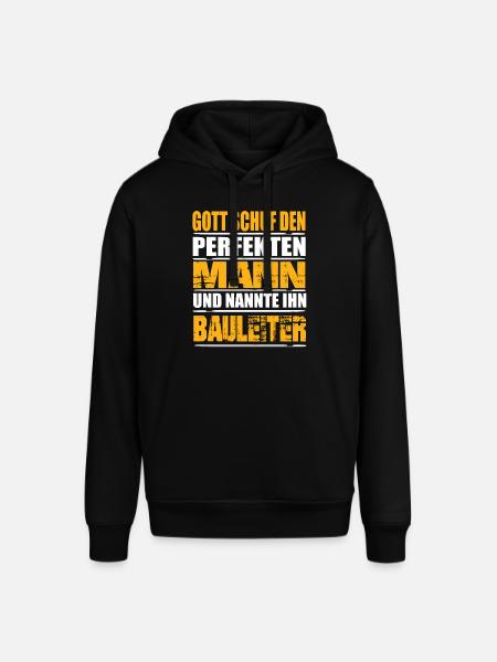 Bauleiter - Stanley/Stella Unisex Hoodie SOUNDER - Schwarz