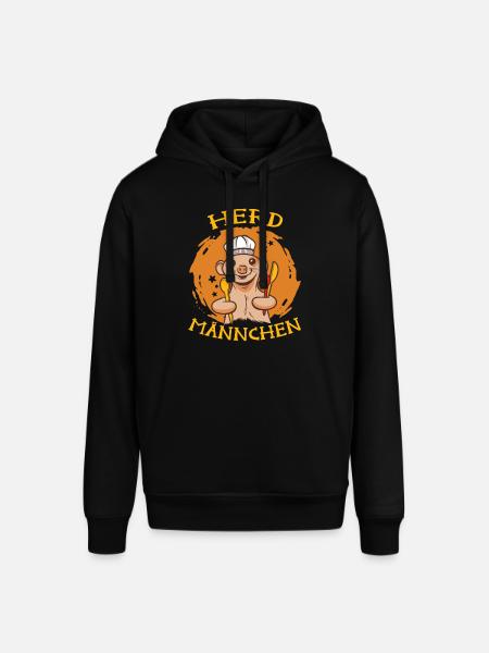 Herd Männchen das Erdmännchen - Stanley/Stella Unisex Hoodie SOUNDER - Schwarz