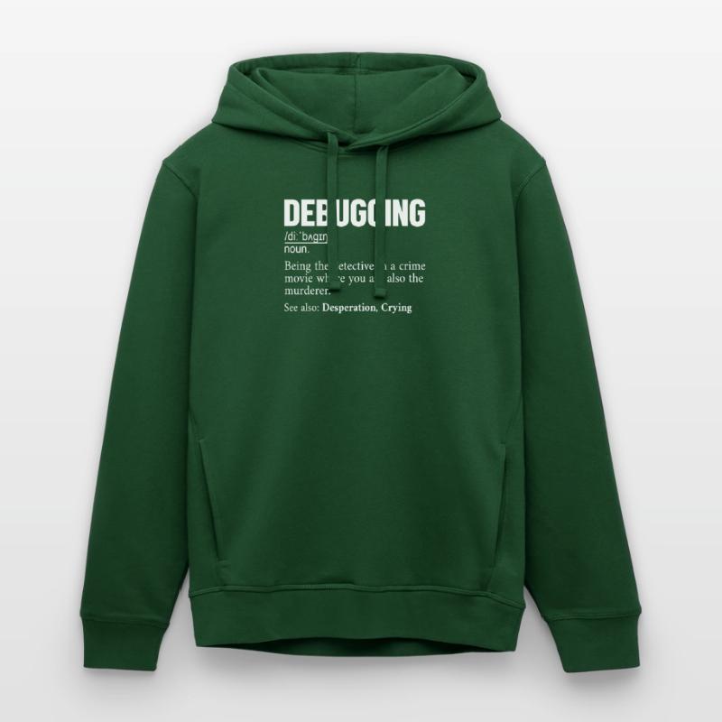 Debugging Definition Developer Coder Programmer Stanley/Stella SOUNDER Unisex Hoodie