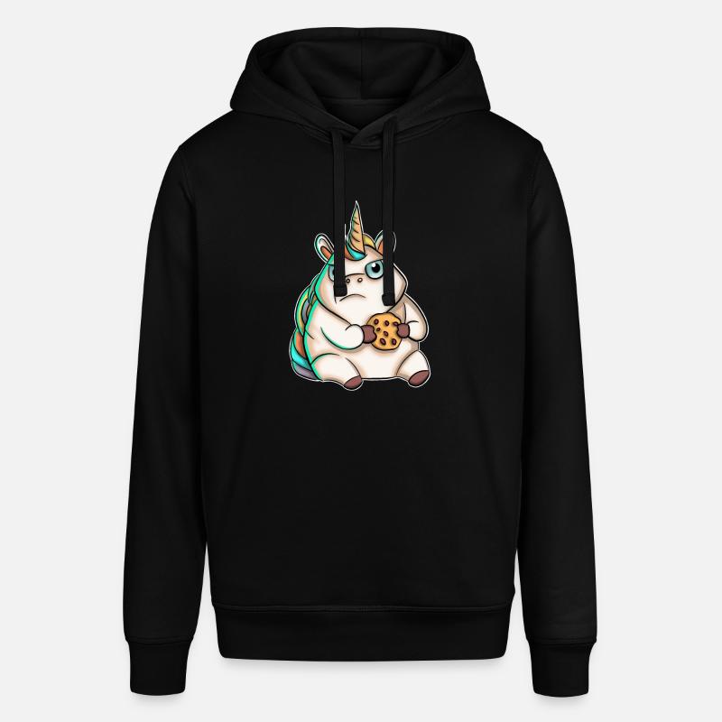 Biscuit licorne - Sweat à capuche SOUNDER Stanley/Stella Unisexe - noir