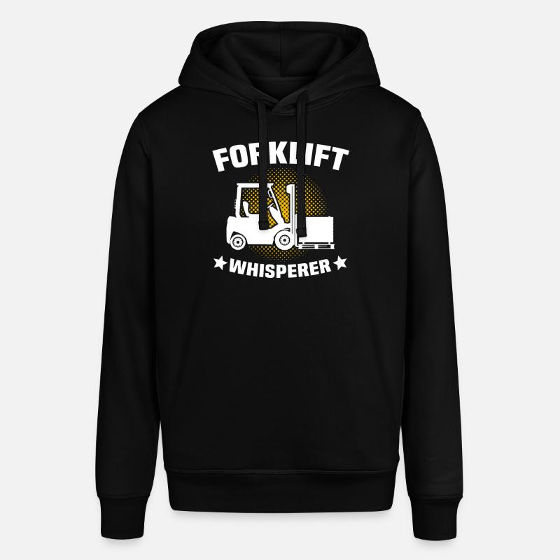 Stapler Flüsterer Staplerfahrer - Stanley/Stella Unisex Hoodie SOUNDER - Schwarz