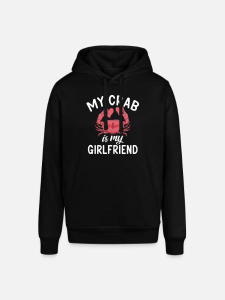 Crab Lover Gifts - Stanley/Stella SOUNDER Unisex Hoodie - black