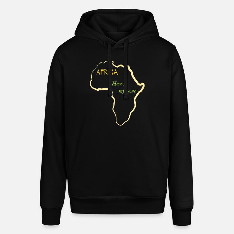 L’Afrique C’est ma maison - Sweat à capuche SOUNDER Stanley/Stella Unisexe - noir
