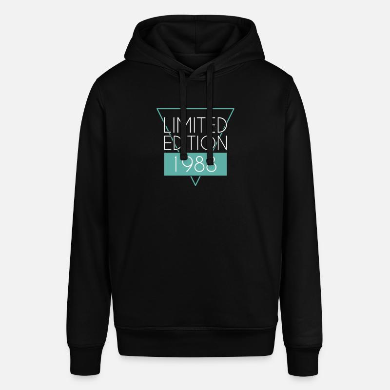 Édition limitée 1988 - Sweat à capuche SOUNDER Stanley/Stella Unisexe - noir