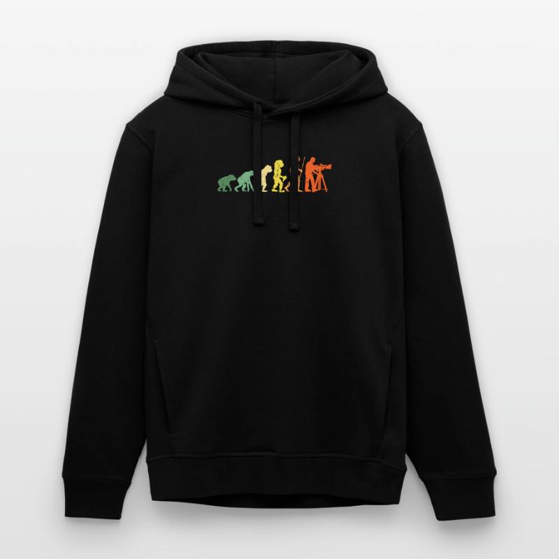 Camera Operator Evolution Retro Video Producer Stanley/Stella Unisex Hoodie SOUNDER