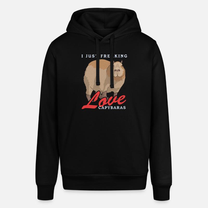 Capybara Capybaras Capybara Capybara Cadeau - Sweat à capuche SOUNDER Stanley/Stella Unisexe - noir