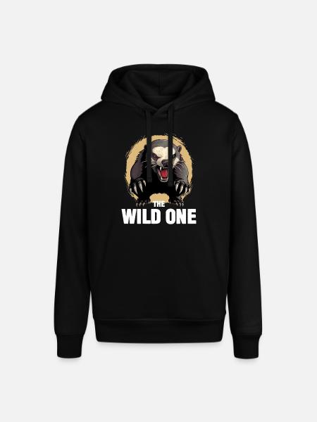 Honigdachs Der Wilde - Stanley/Stella Unisex Hoodie SOUNDER - Schwarz
