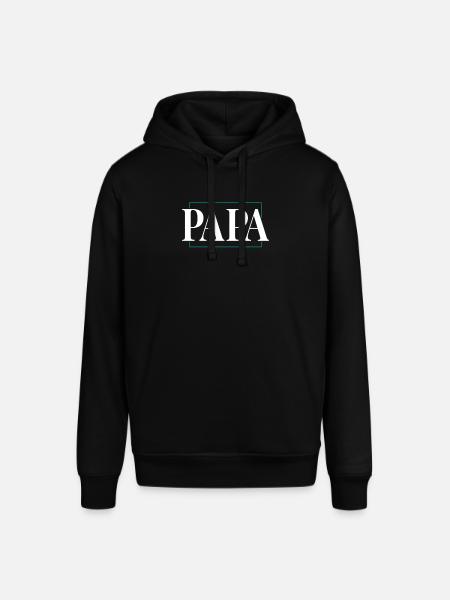 Papa - Sweat à capuche SOUNDER Stanley/Stella Unisexe - noir
