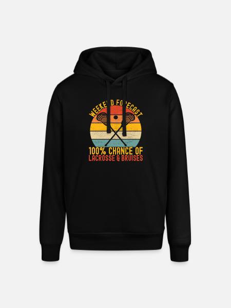 Lacrosse - Stanley/Stella SOUNDER Unisex Hoodie - black