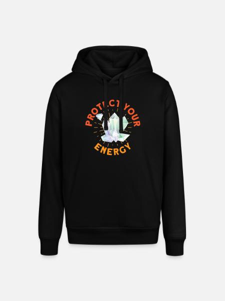 Schützen Sie Ihre Energie - Stanley/Stella Unisex Hoodie SOUNDER - Schwarz