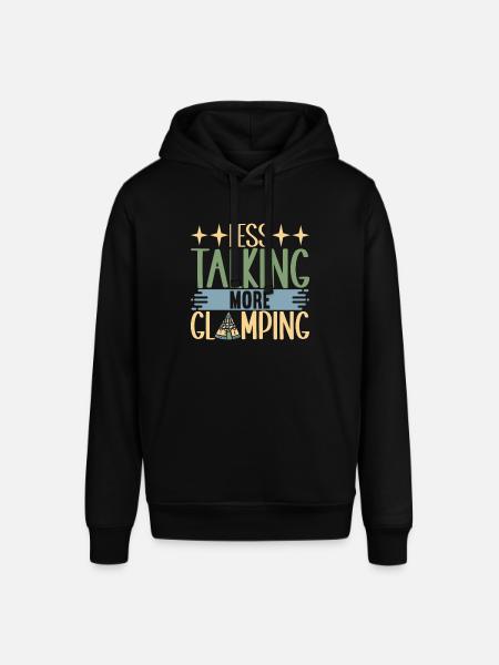 Glamping Glamper - Sweat à capuche SOUNDER Stanley/Stella Unisexe - noir