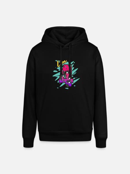 4. Anniversaire - Sweat à capuche SOUNDER Stanley/Stella Unisexe - noir