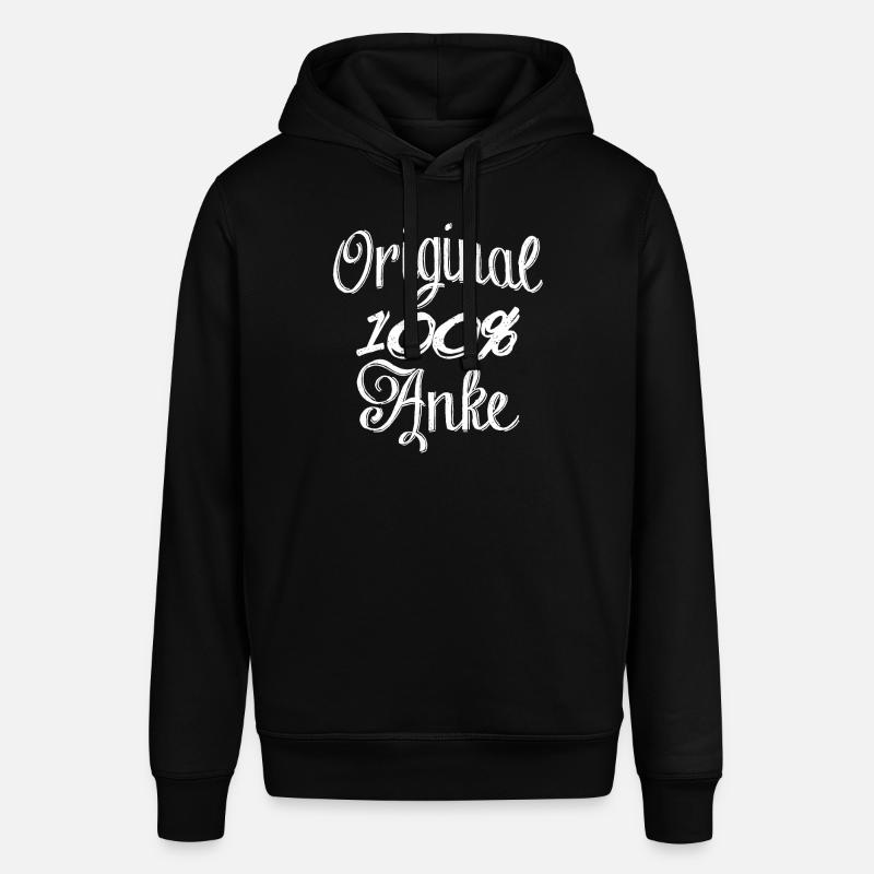 Original 100 % Anke - Sweat à capuche SOUNDER Stanley/Stella Unisexe - noir