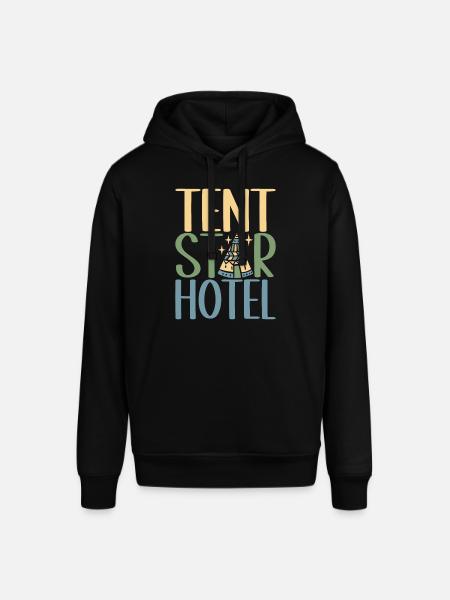 Glamping Glamper - Stanley/Stella Unisex Hoodie SOUNDER - Schwarz