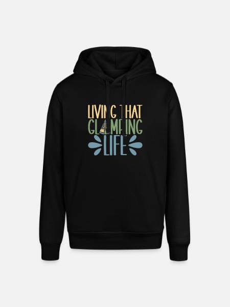 Glamping Glamper - Stanley/Stella SOUNDER Unisex Hoodie - black
