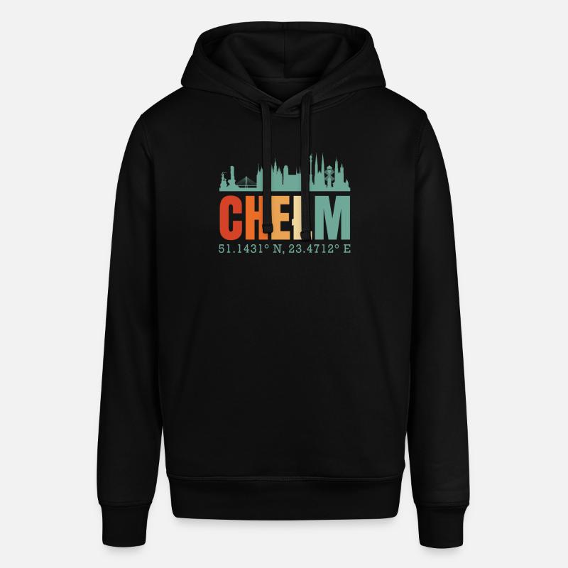 Pologne Chelm Skyline - Sweat à capuche SOUNDER Stanley/Stella Unisexe - noir