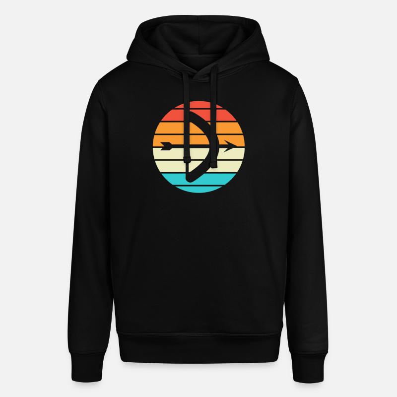 Bogen Schießen Geschenk Spruch Bogenschießen - Stanley/Stella Unisex Hoodie SOUNDER - Schwarz