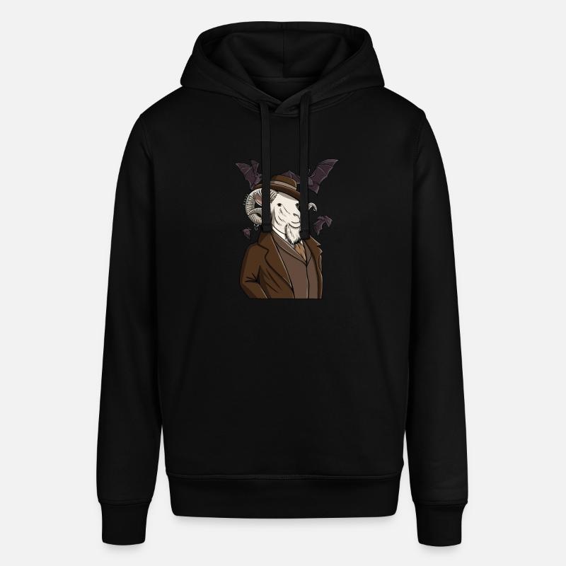 Emo Goat Gothique Graphique - Sweat à capuche SOUNDER Stanley/Stella Unisexe - noir