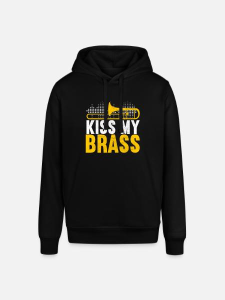 Posaune Trombone - Stanley/Stella SOUNDER Unisex Hoodie - black