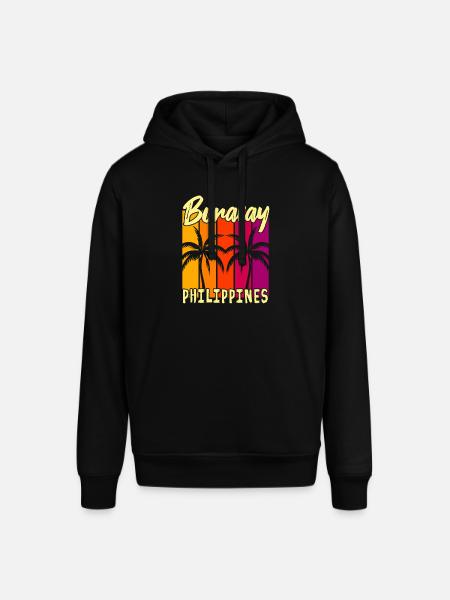 Sunset Boracay Philippines - Stanley/Stella SOUNDER Unisex Hoodie - black