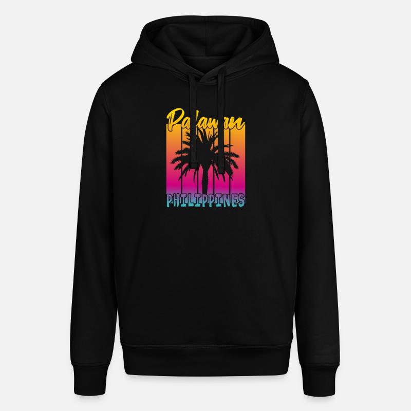 Palawan Philippines Coucher de soleil - Sweat à capuche SOUNDER Stanley/Stella Unisexe - noir