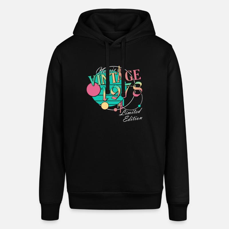 Anniversaire 1978 - 45 ans - Sweat à capuche SOUNDER Stanley/Stella Unisexe - noir