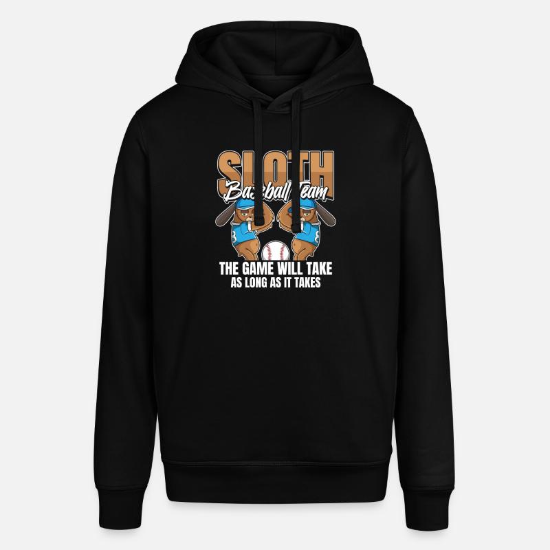 Sloth Team Sloth Baseball - Sweat à capuche SOUNDER Stanley/Stella Unisexe - noir