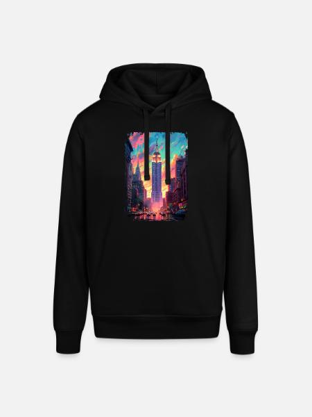 New York - Stanley/Stella SOUNDER Unisex Hoodie - black