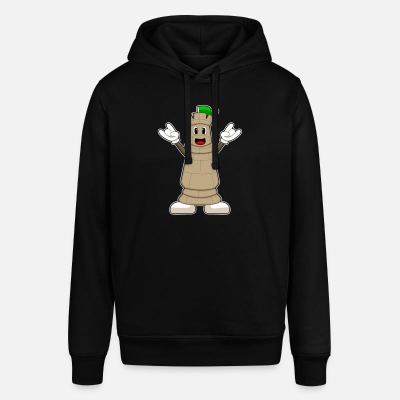 Pièce d’échecs Tour d’échecs - Sweat à capuche SOUNDER Stanley/Stella Unisexe - noir