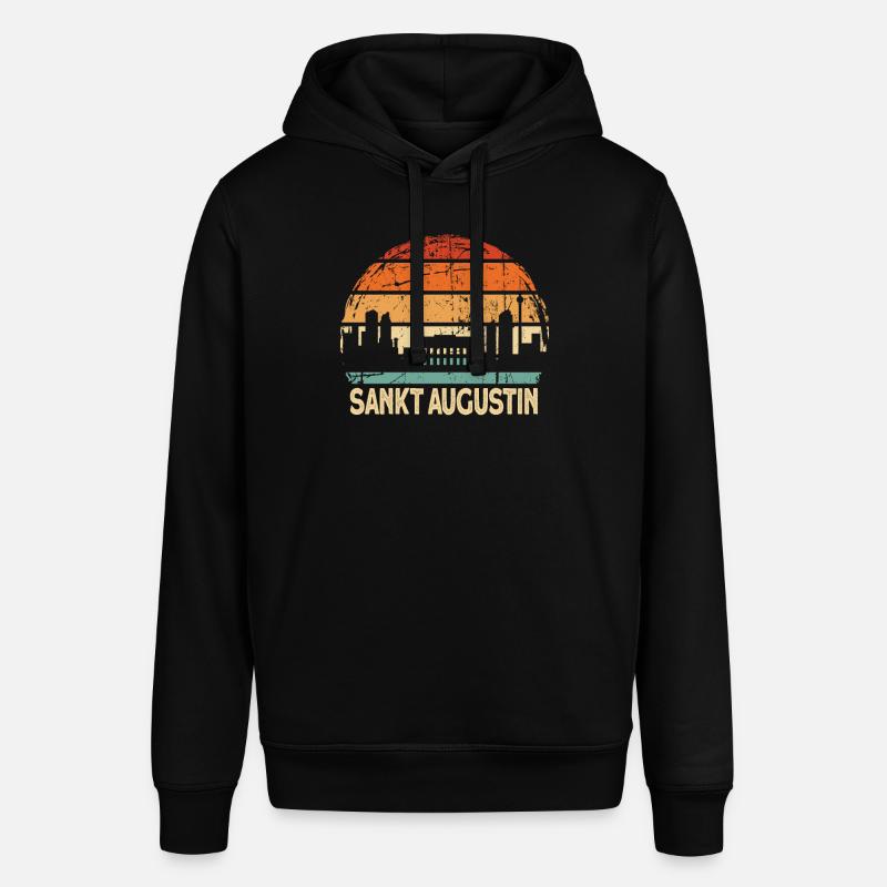 Sankt Augustin - Sweat à capuche SOUNDER Stanley/Stella Unisexe - noir