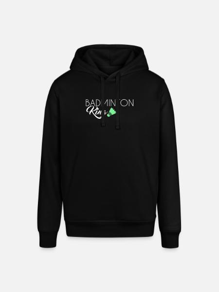 Badminton King - Stanley/Stella Unisex Hoodie SOUNDER - Schwarz