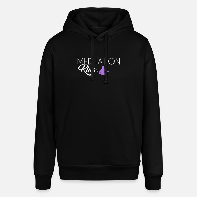 Roi de la méditation - Sweat à capuche SOUNDER Stanley/Stella Unisexe - noir