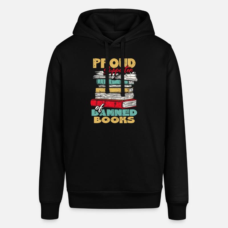 Fier partisan des livres interdits - Sweat à capuche SOUNDER Stanley/Stella Unisexe - noir
