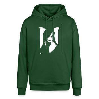 Gothic Girl Dark Fairytale Goth Occult Women Batc - Sweat à capuche SOUNDER Stanley/Stella Unisexe - vert bouteille - Devant - Alina (178cm) & Michal (187cm)