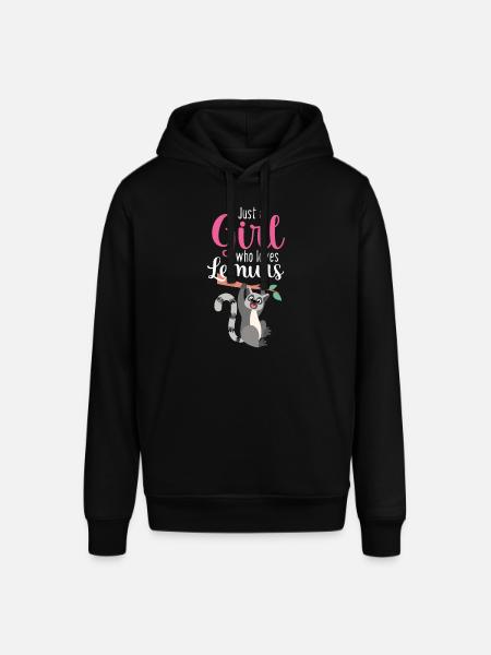 Lemur - Stanley/Stella SOUNDER Unisex Hoodie - black